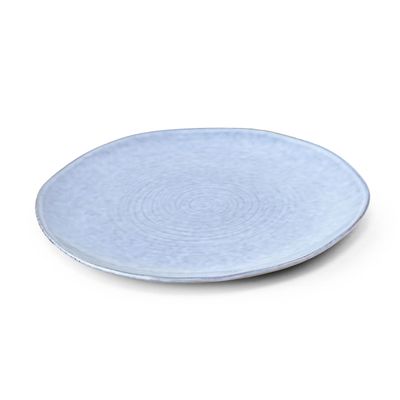 Cuisine Art Tia Stoneware Dinner Plate - 27cm, Blue (Set of 1)