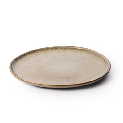 Cuisine Art Jamie Stoneware Dinner Plate - 27cm, Brown (Set of 1)