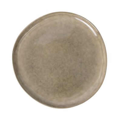 Cuisine Art Jamie Stoneware Dinner Plate - 27cm, Brown (Set of 6)