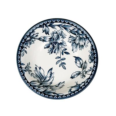 Claytan Rhapsody Collection 6 inch Dark Blue Ceramic Cereal Bowl  (Set of 1)