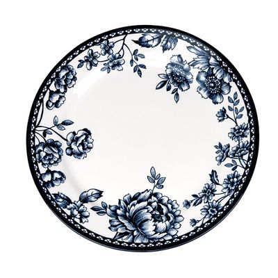 Claytan Rhapsody 10.5-Inch Dark Blue Ceramic Dinner Plate - Set of 1