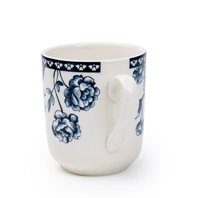 Claytan Rhapsody 370ml Dark Blue Ceramic Mug (Set of 1)
