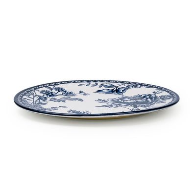 Claytan Rhapsody 8-Inch Dark Blue Ceramic Salad Plate (Set of 1)
