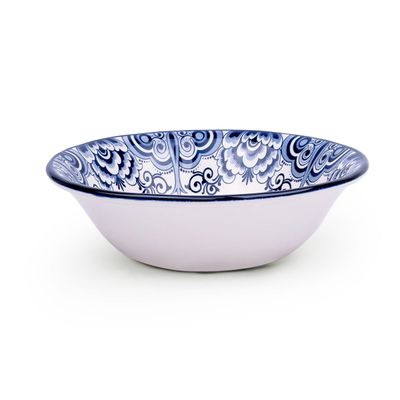 Claytan Lighthouse Blue 6-Inch Ceramic Cereal Bowl (Set of 1)