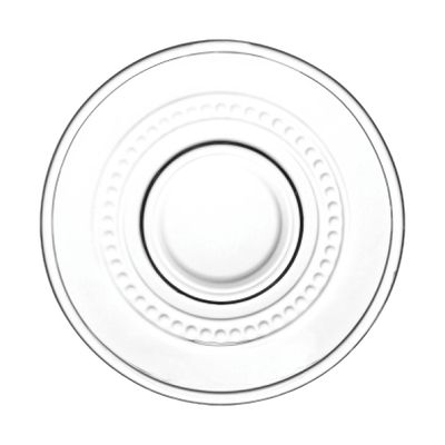 Doyalex Glass Tea Cup & Saucer Set - 190ml, 12-Pieces, Transparent (CS-058A)