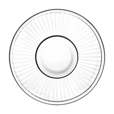 Doyalex Glass Tea Cup & Saucer Set - 190ml, 12-Pieces, Transparent (CS-058C)