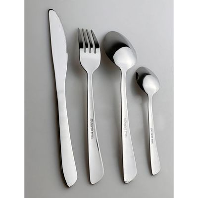 Cuisine Art Sasa 16 Piece Stainless Steel Cutlery Set, Silver