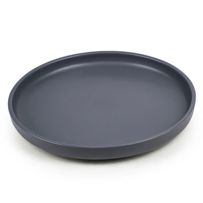 Cuisine Art UMA 12-Piece Glazed Dinner Set - Grey