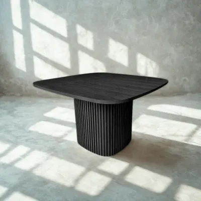 Smith Dining Table Black L120xW120xH75