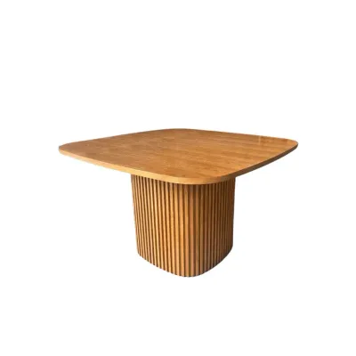 Smith Dining Table Brown L120xW120xH75