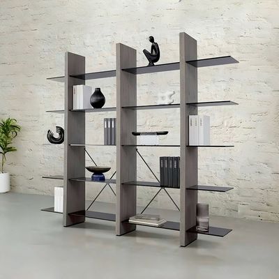 Modern Bookshelf Organizer Display