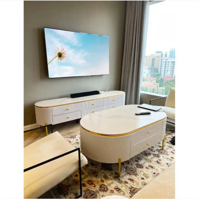 Modern White Living Room Tables Set Modern White Living Room Tables Set