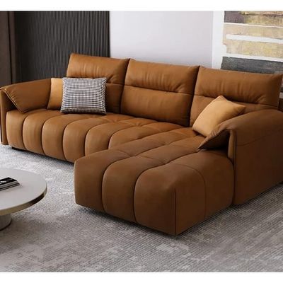  Living Room Sofa Modern Small Family Three Person Combination Sofa Nordic Living Room Cloth Sofa Set