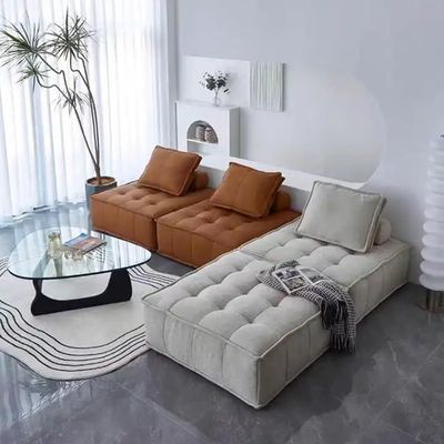 Italian Style Modern Design Simple Style Living Room Furniture Fabric Lounge Sofa