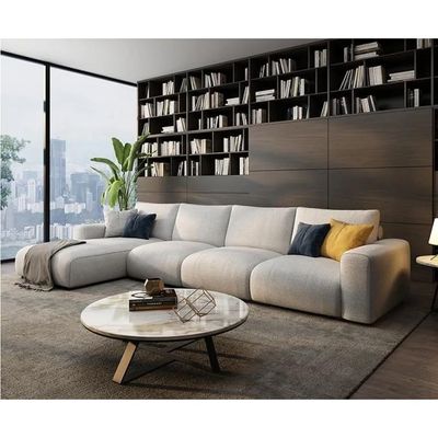 Nordic-Inspired Comfort Living With Our Modern L-Shape Sofa A Stylish And Inviting Centerpiece For Your Contemporary Space