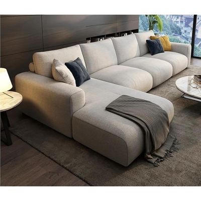 Nordic-Inspired Comfort Living With Our Modern L-Shape Sofa A Stylish And Inviting Centerpiece For Your Contemporary Space