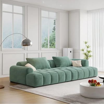 Poppins Home Italian Minimalism Modern Design Home Furniture Fabric Lounge Couch Corner Velvet Sectional Sofas Set Furniture Living Room