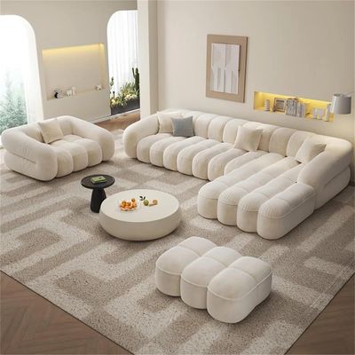 Fabric Overstuffed Multifunctional Sofa Set – Multiple Options Available