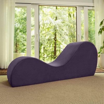 Stlish Velvet S-Shape Sofa Modern Yoga Chaise Lounge Comfort With Vintage Charm 