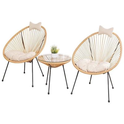 Outdoor Two Chairs and Table Set.