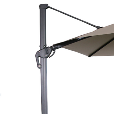 Swin 3.5m Roman Umbrella with Rotating Canopy – Sand Color, UV50+ Protection
