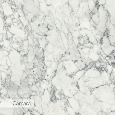 Ema Nightstand - White Marble - 2 Years Warranty