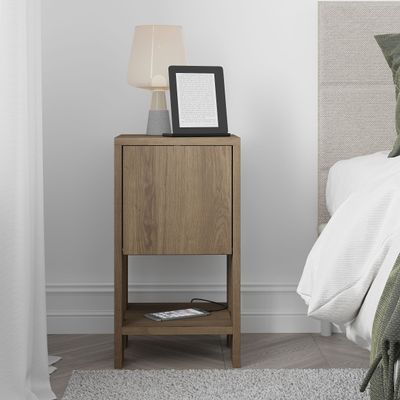 Ema Nightstand - Brown - 2 Years Warranty