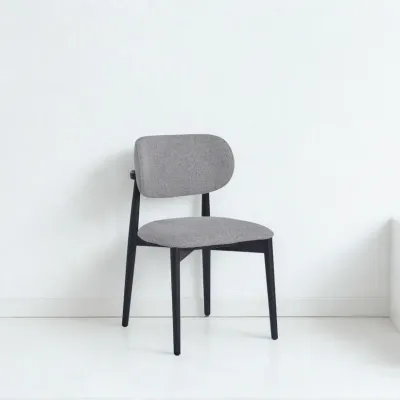 Nova Wood Dining Chair Black