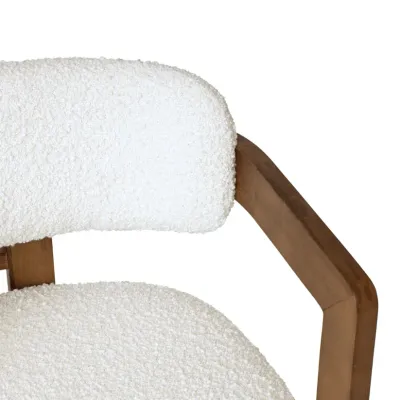 Pasa Wood Dining Chair Brown