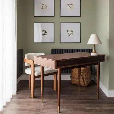Pasa Wood Dining Chair Brown