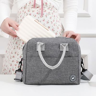 Eazy Kids 3 Compartment Stainless Steel bento Lunch Box, 800ml w/ Lunch Bag - Skate Board Purple