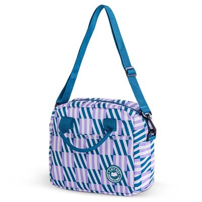 Eazy Kids Steel Water Bottle w/ Lunch Bag, 760ml Floral
