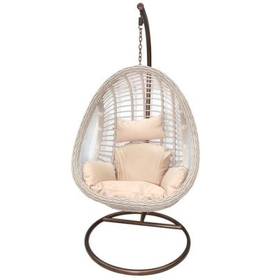 Swin Iron Frame PE Imitate Rattan Comfortable Swing Chair