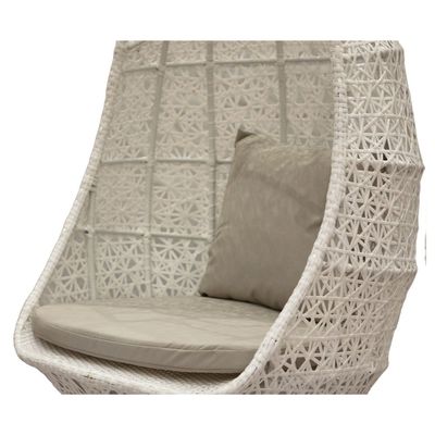Swin Outdoor Comfortable Swing Chair Home Balcony Hanging White Basket Wicker Chair Swing