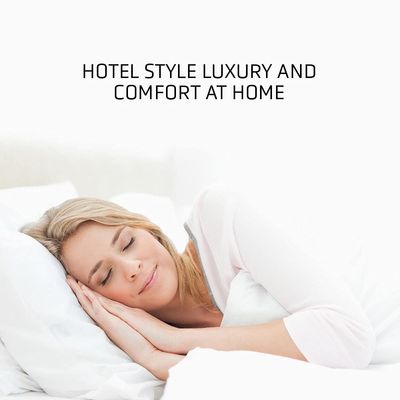 RocketLinen Hotel Style 4-Pc Double/Full Size Bed Sheet Set (1 Flat Sheet+1 Fitted Sheet+2 Pillowcase), 400 Thread Count Sateen Weave, 100% Cotton Sheets, 40cm/16" Deep Pocket Bedsheet Set - Light Grey