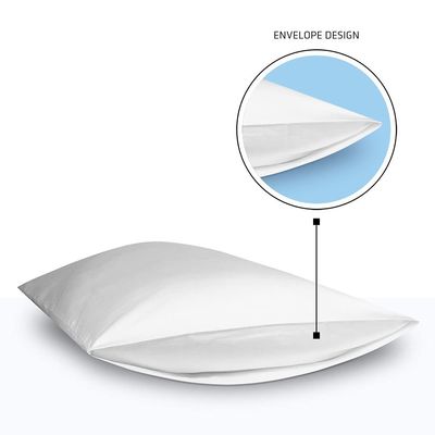 RocketLinen 400 Thread Count Single Bed or Kids Bed 3 Piece Sheet Set Flat Sheet, Fitted Sheet & 1 Pillowcase 100% Long Staple Cotton Sateen Weave White Light All Weather Hotel Style (Twin/Single)