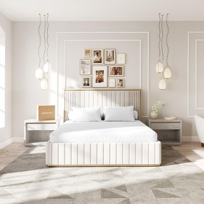 RocketLinen 400 Thread Count Single Bed or Kids Bed 3 Piece Sheet Set Flat Sheet, Fitted Sheet & 1 Pillowcase 100% Long Staple Cotton Sateen Weave White Light All Weather Hotel Style (Twin/Single)