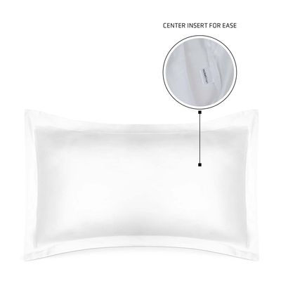 RocketLinen Light Grey Duvet Cover with 2 Pillow Shams – 400 Thread Count, Button Closure, Corner Ties, Pure Cotton, Sateen Weave – Duvet Cover/Quilt Cover Bedding Set (King)