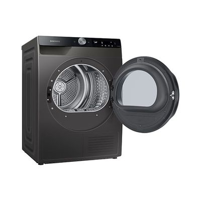 Samsung 9 KG Heat Pump Dryer, Front Load, AI Dry,17 programs, Color inox Silver Model &ndash; DV90T7240BX