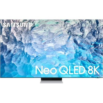 Samsung Smart TV, Neo QLED 8K, QN900B, 75 Inch, Bright Silver, Quantum HDR 64x, Dolby Atm (2022)