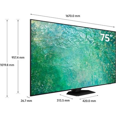 Samsung QN85C 75-Inch Neo QLED 4K Smart TV QA75QN85CAUXZN Black