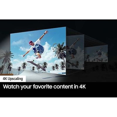 Samsung Smart TV, Crystal UHD, DU8000, 50 Inch, 2024, Dynamic Crystal Color, 4K Upscaling, Tizen OS, AirSlim Design UA50DU8000UXZN Titan Gray