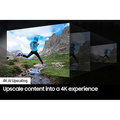 Samsung 65 Inch TV QLED 4K Q70D Series 7 with Quantum Dot 4K AI Upscaling Samsung Tizen OS Motion Xcelerator 120Hz  2024 Model - QA65Q70DAUXZN
