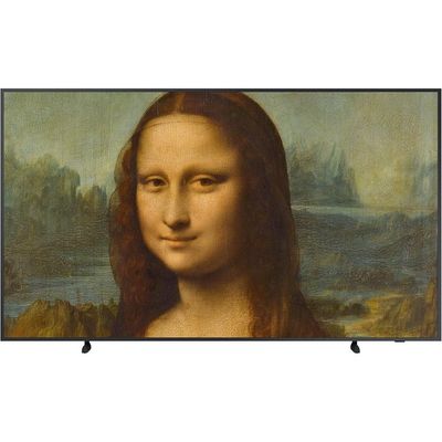 Samsung LS03B The Frame, 65 Inch, Lifestyle QLED 4K Smart TV, QA65LS03BAUXZN, Black (2022, Customizable Bezel, Quantum Dot, Dolby Atmos Audio, Smart Hub, With 4 Speakers)