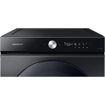 Samsung 18.5 kg/9.5 kg Front Load Washer Dryer Combo With EcoBubble, AI Wash Black And Bespoke Design, WD18B6400KV/GU