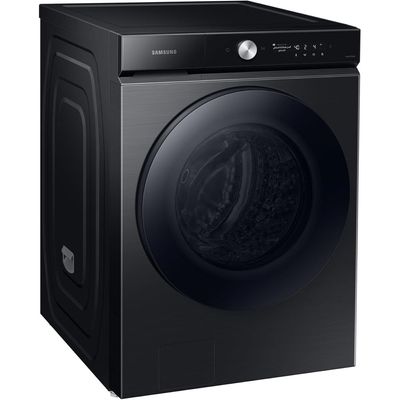 Samsung 18.5 kg/9.5 kg Front Load Washer Dryer Combo With EcoBubble, AI Wash Black And Bespoke Design, WD18B6400KV/GU
