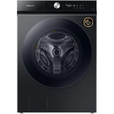 Samsung 18.5 kg/9.5 kg Front Load Washer Dryer Combo With EcoBubble, AI Wash Black And Bespoke Design, WD18B6400KV/GU