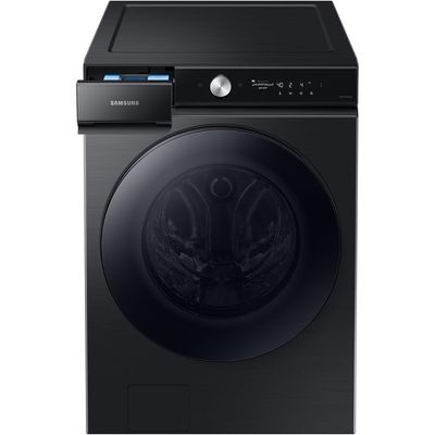 Samsung 18.5 kg/9.5 kg Front Load Washer Dryer Combo With EcoBubble, AI Wash Black And Bespoke Design, WD18B6400KV/GU