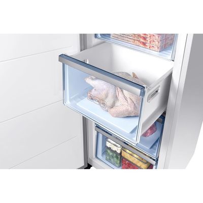 Samsung 315 Liter Upright Freezer Single Door Power Cool Digital Inverter Compressor White RZ32M7120WW- International Version