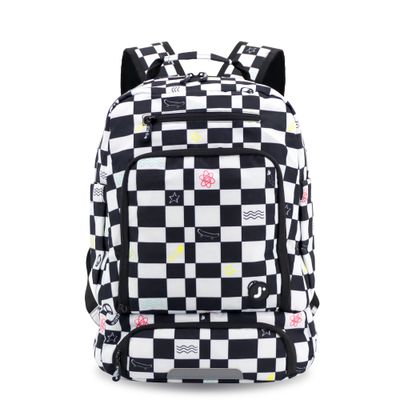J World New York Junior Set Backpack - Icon Checkers